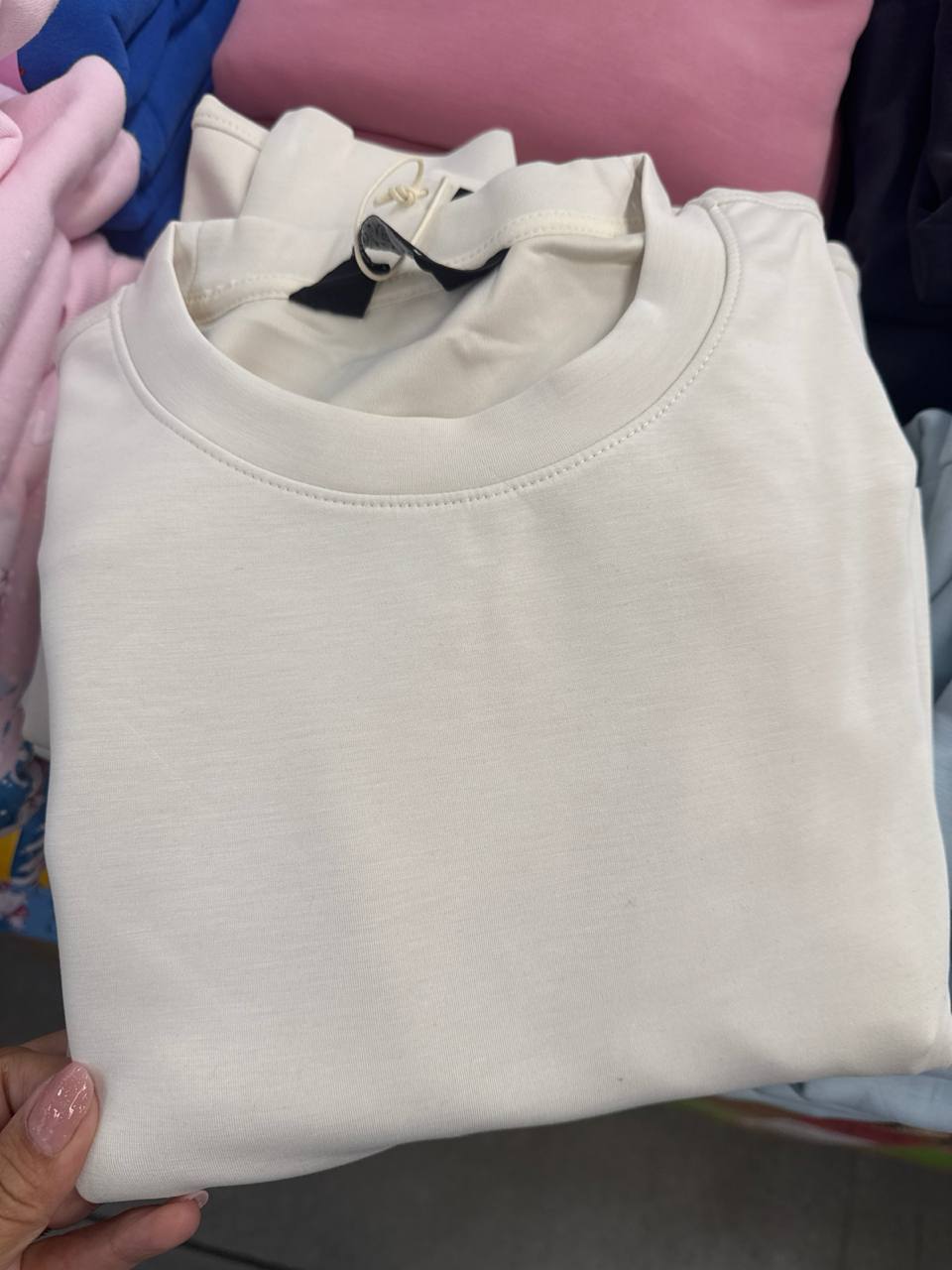  blusa manga longa Members Mark