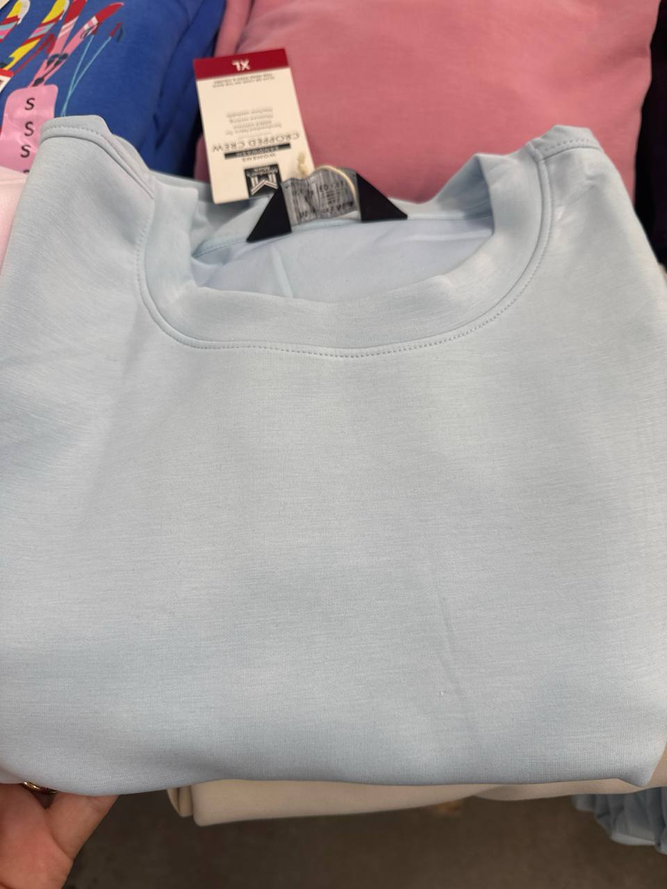  blusa manga longa Members Mark