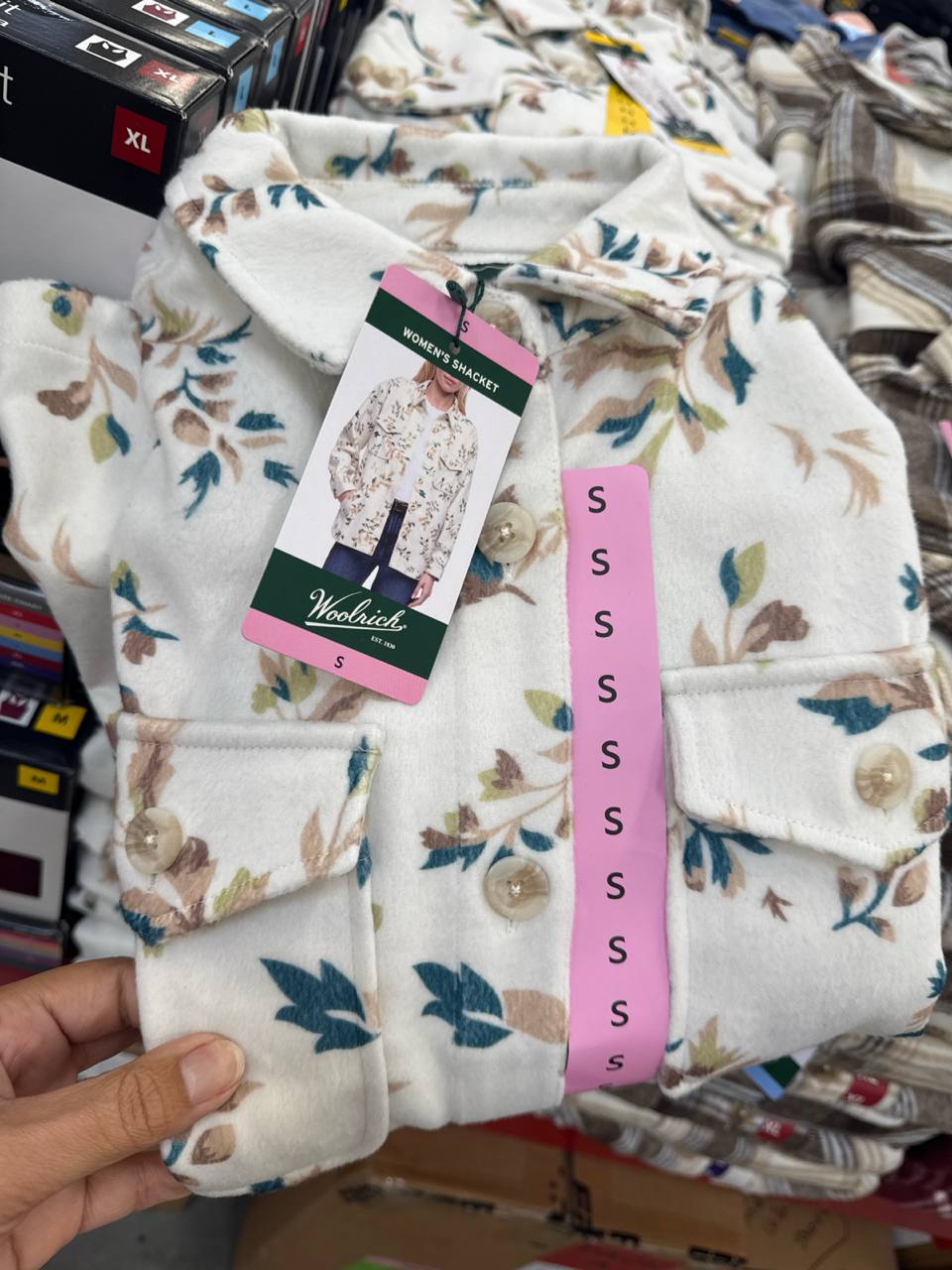  camisa manga longa flanelada grossa  woolrich
