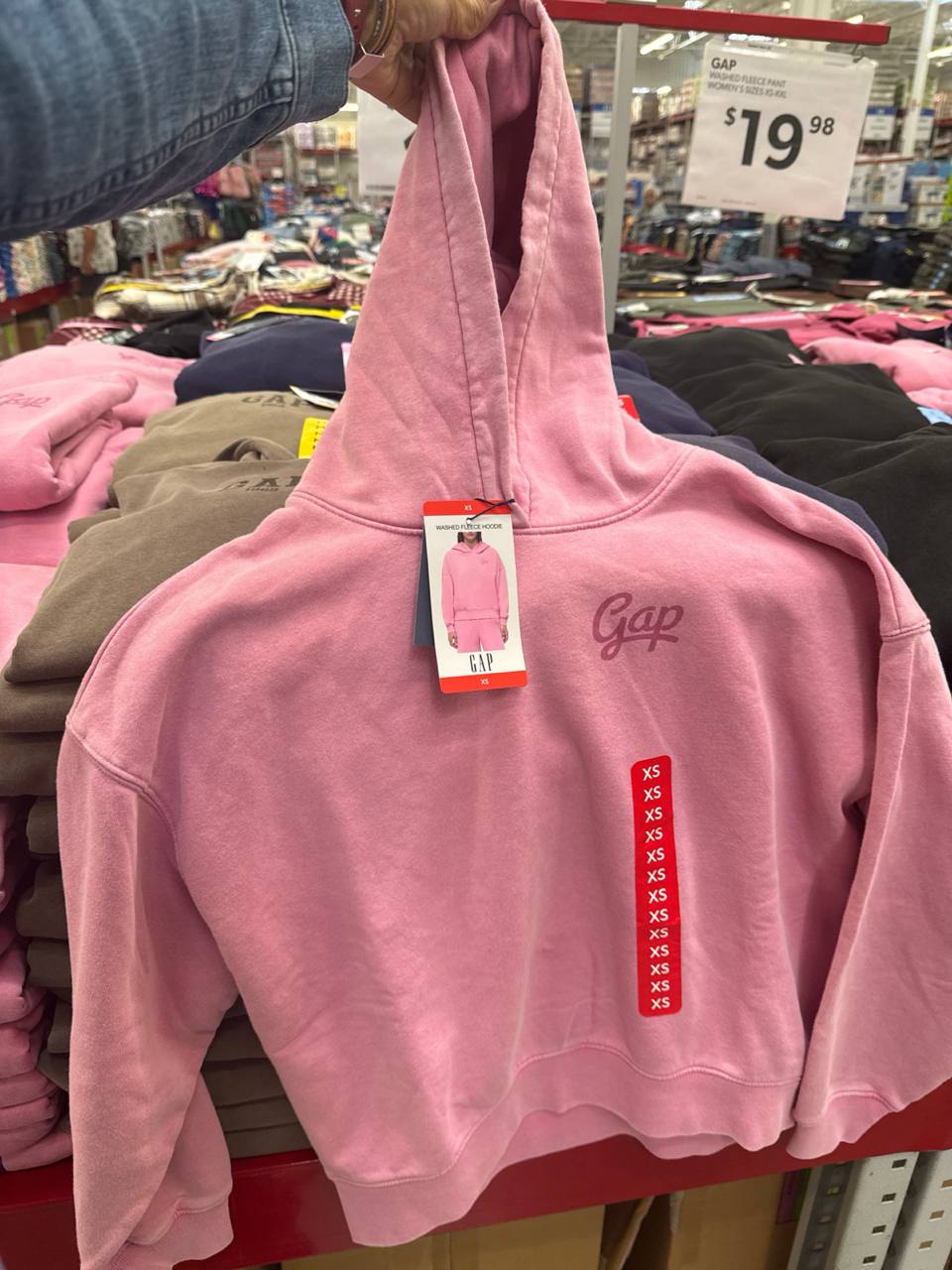  moletom
com fleece  GAP
