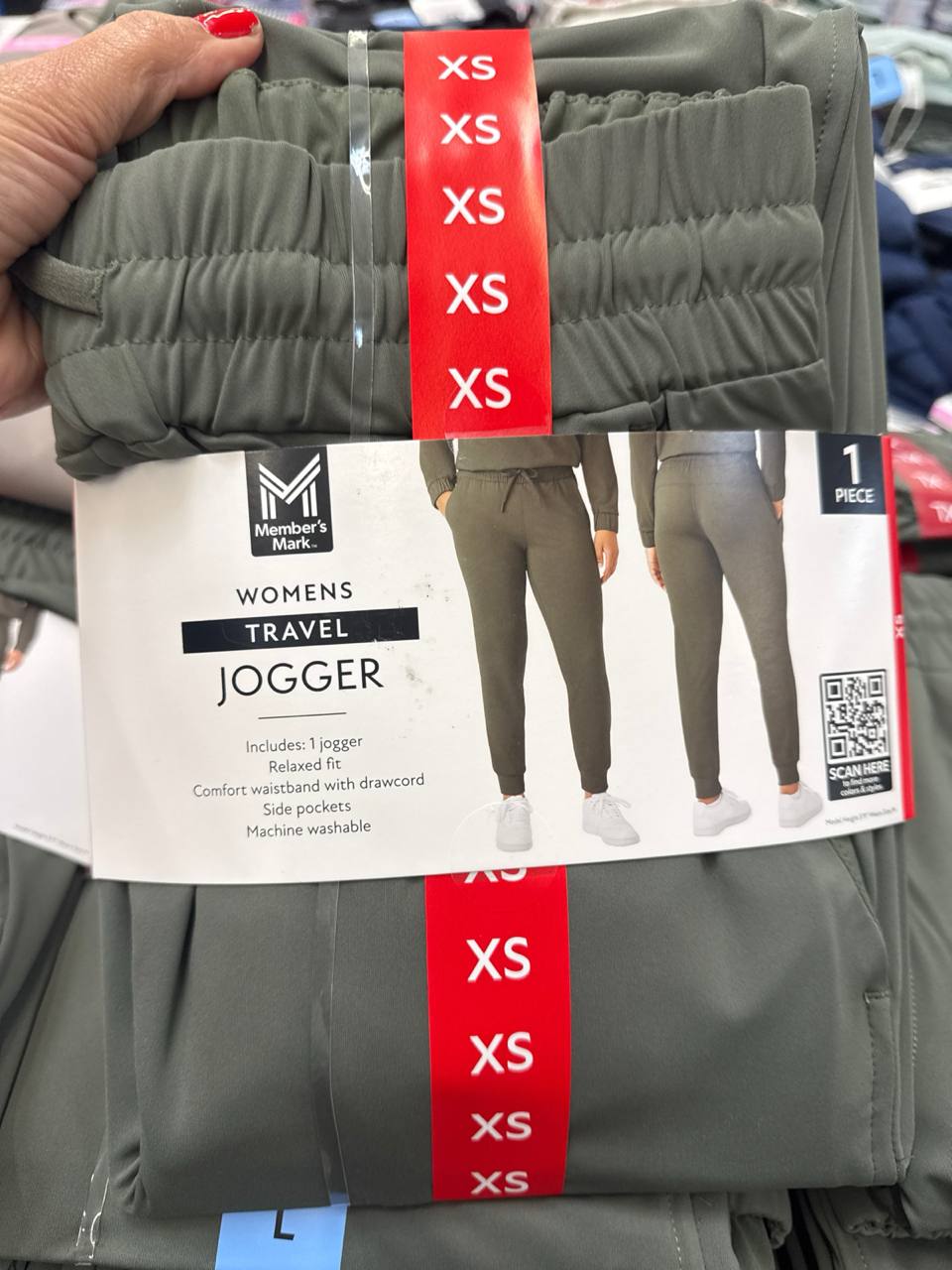   Calça jogger  sem fleece