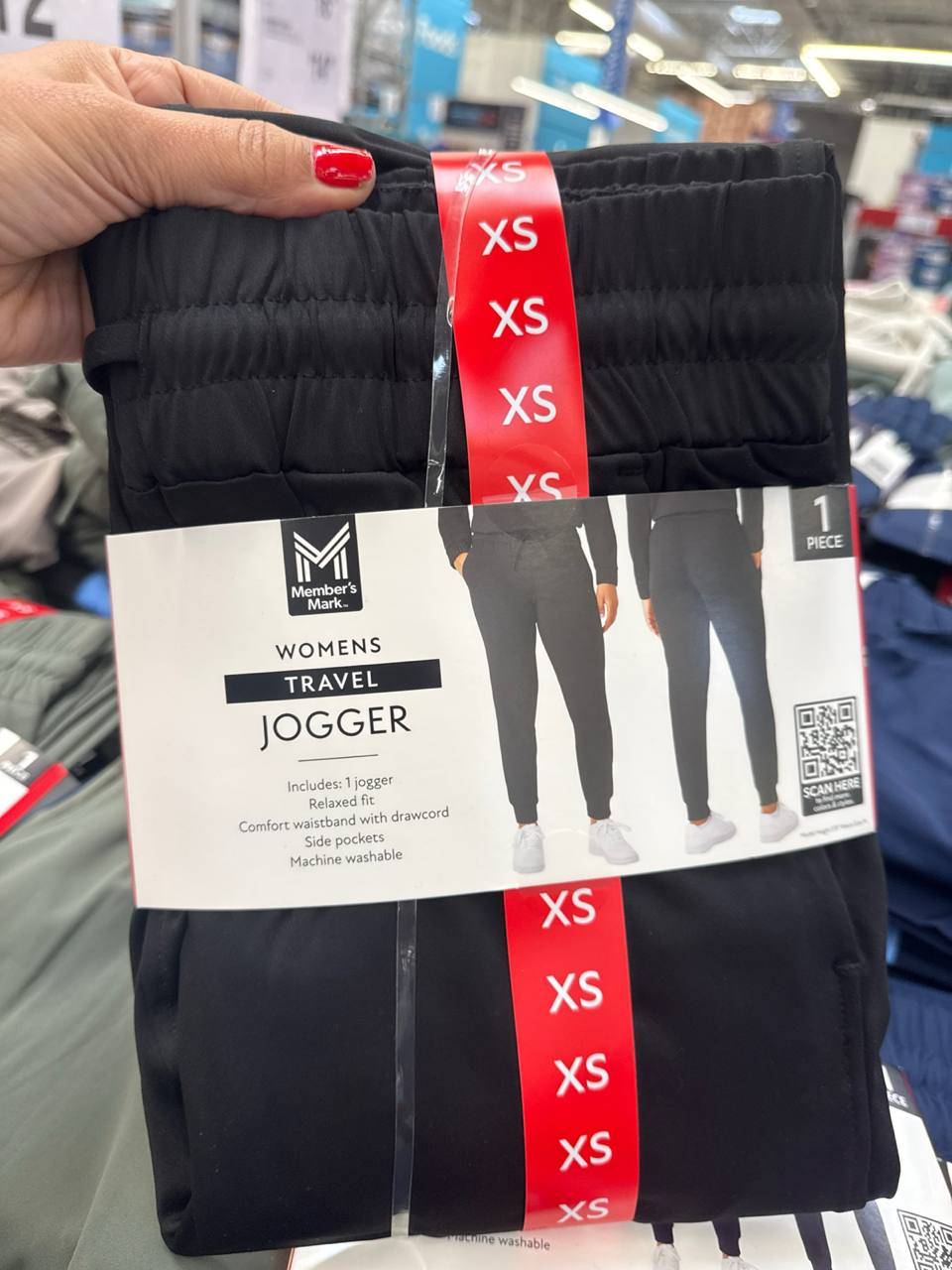   Calça jogger  sem fleece