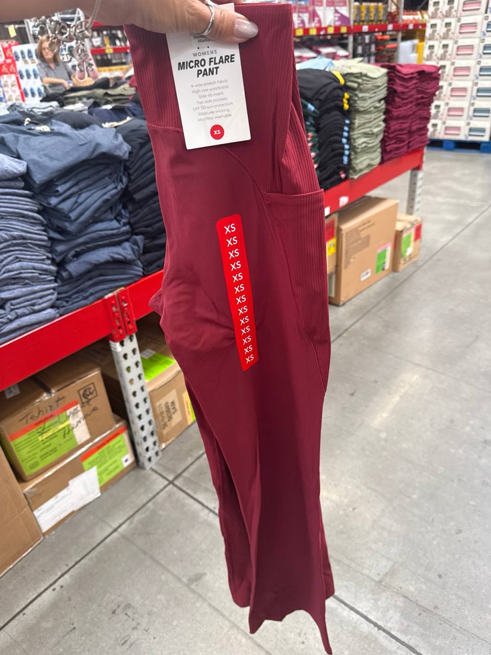   Member’s calça flare