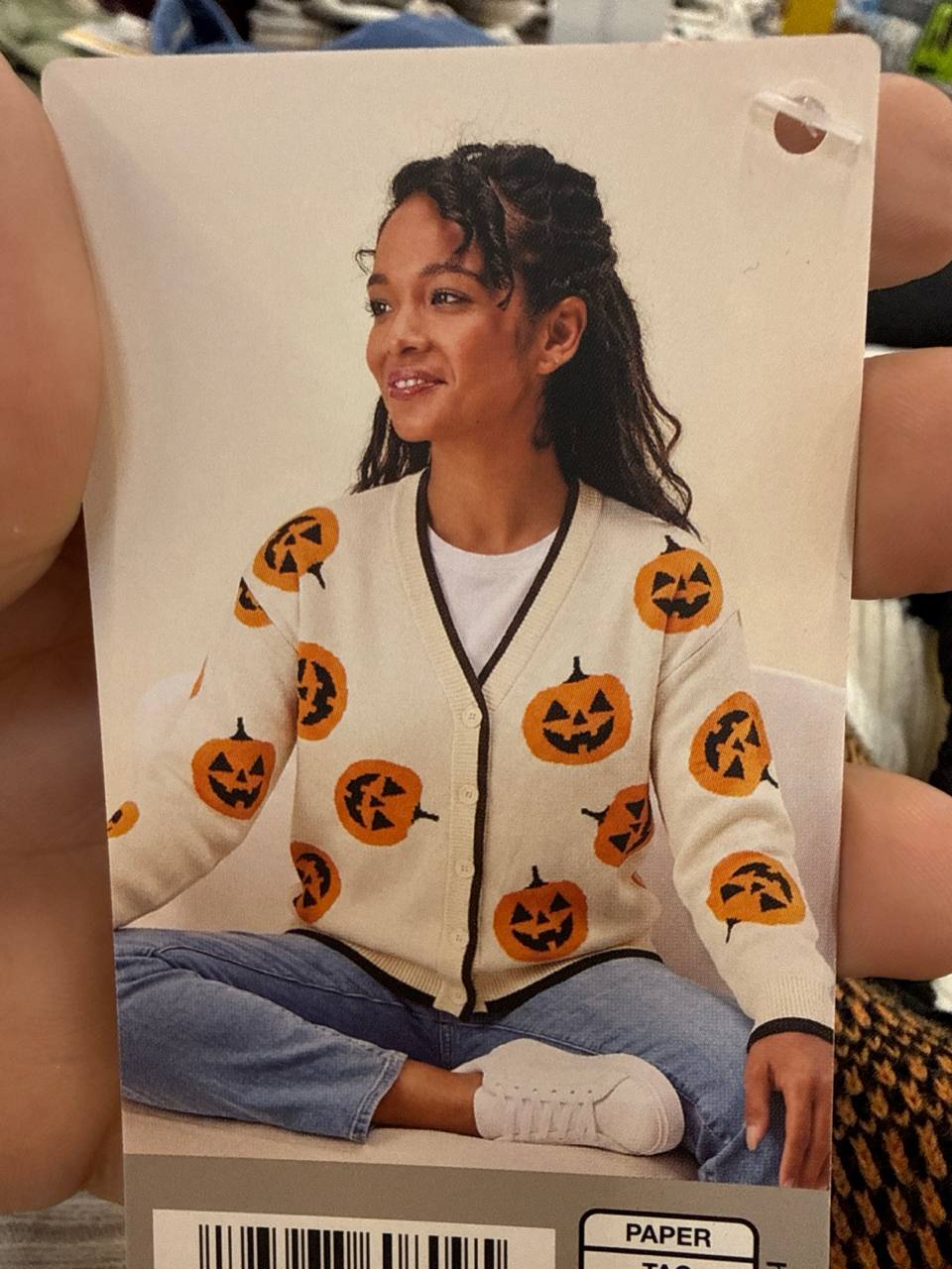   cardigan Haloween