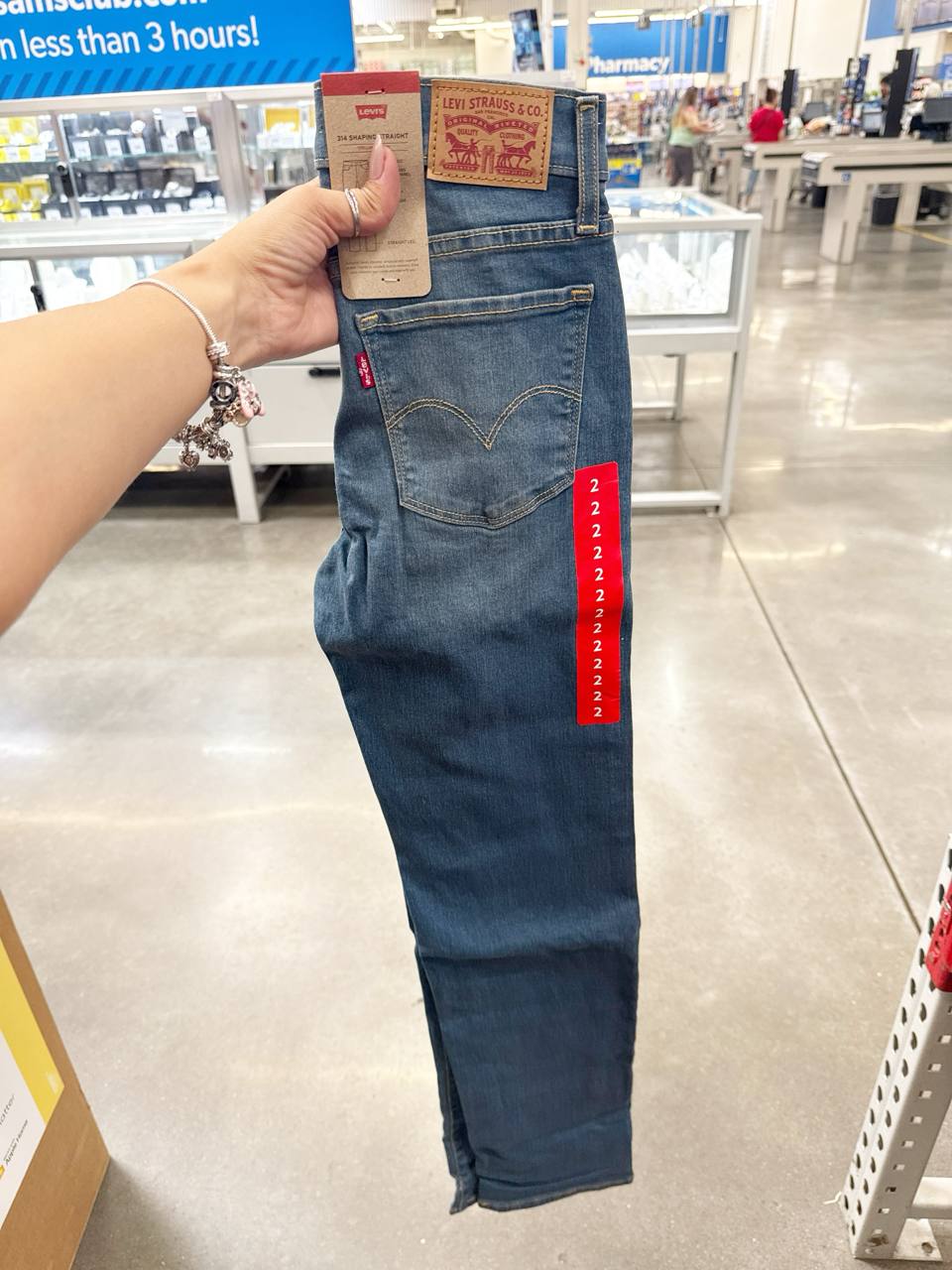   calça 314 Shaping Straight   Levi’s