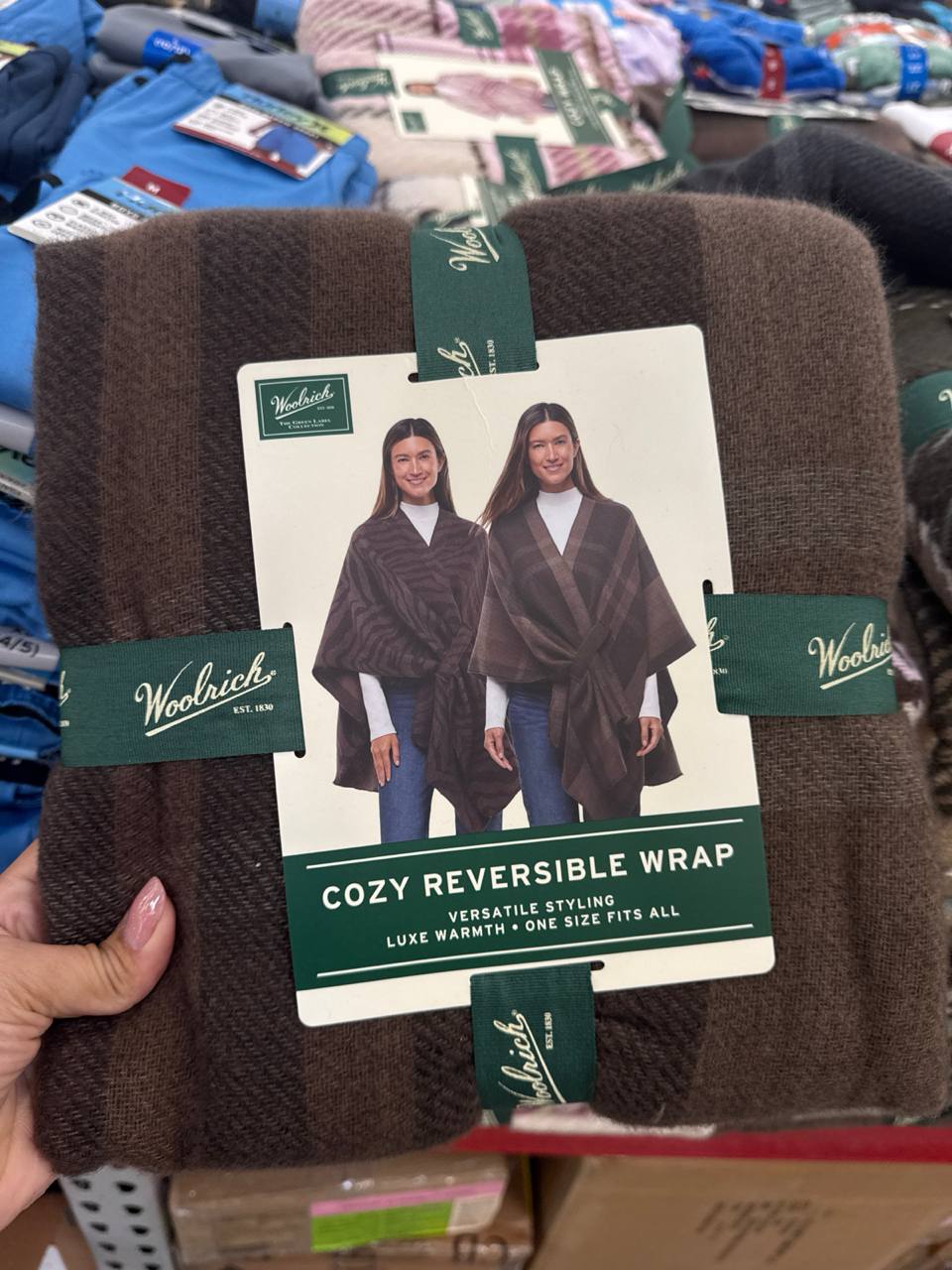   Cozy wrap  woolrich