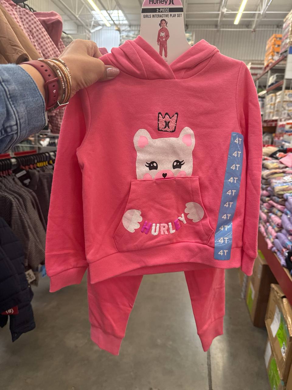 conjunto Hurley     2 peças sem fleece