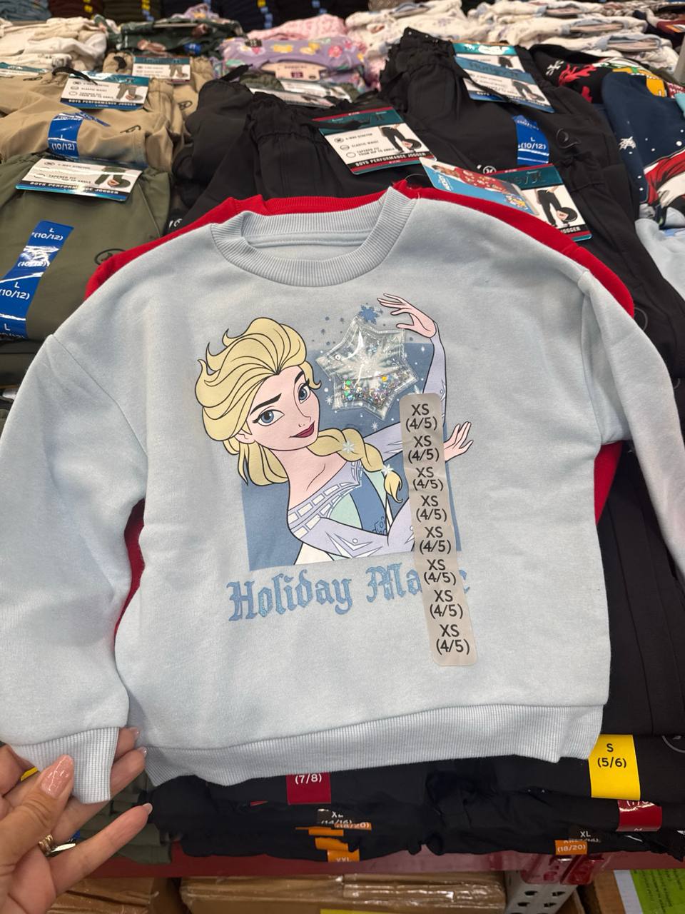 suéter disney com fleece