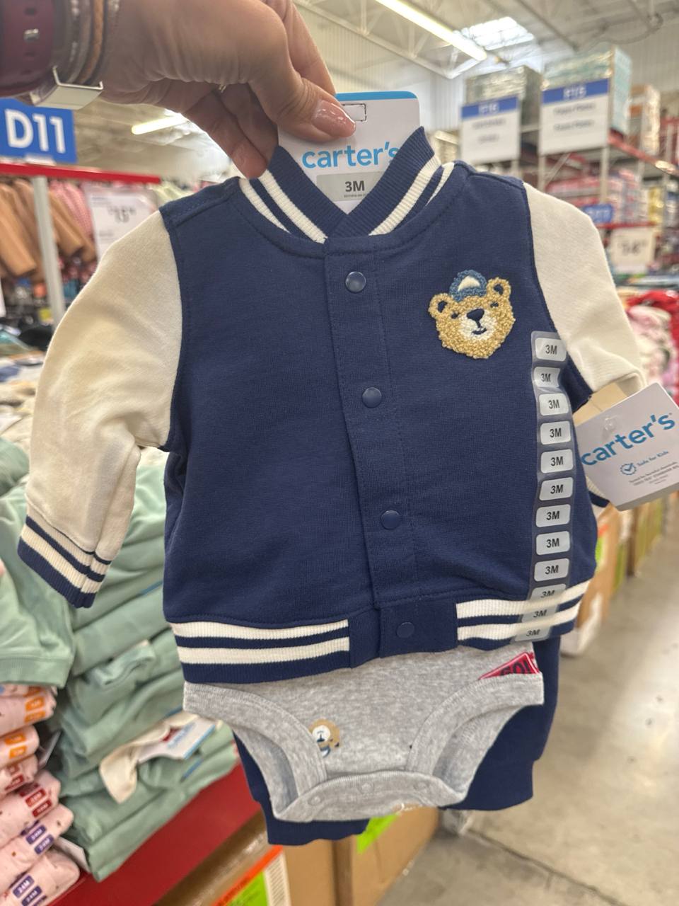 carters      kit 3 peças