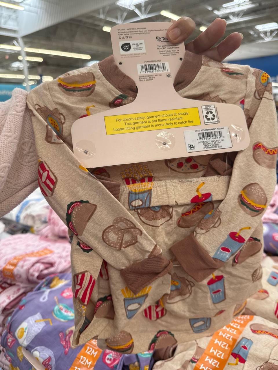 conjunto Member’s    2 peças  pijama longo Boy