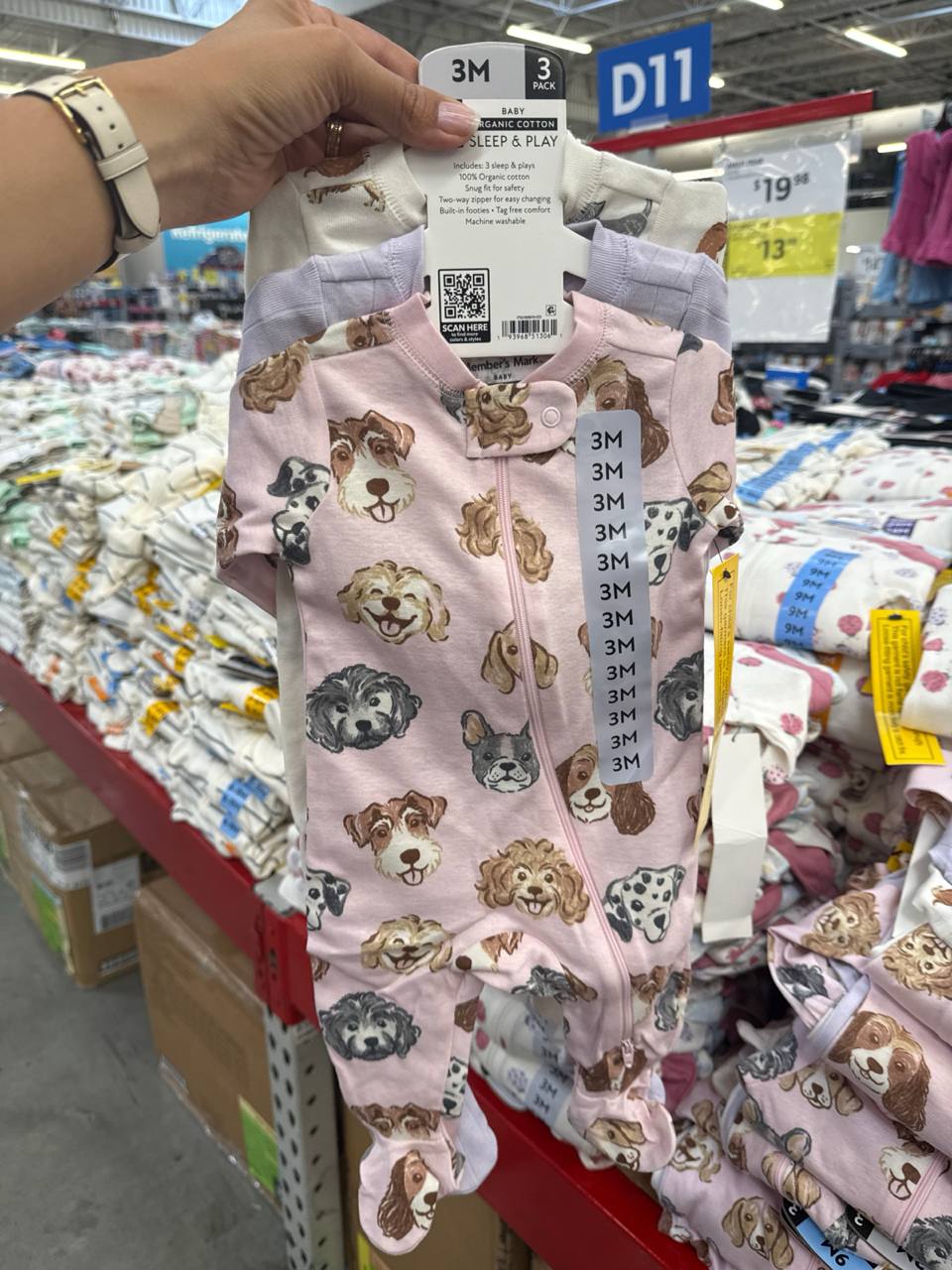 kit 3 peças   pijama Vestuário Kids Baby