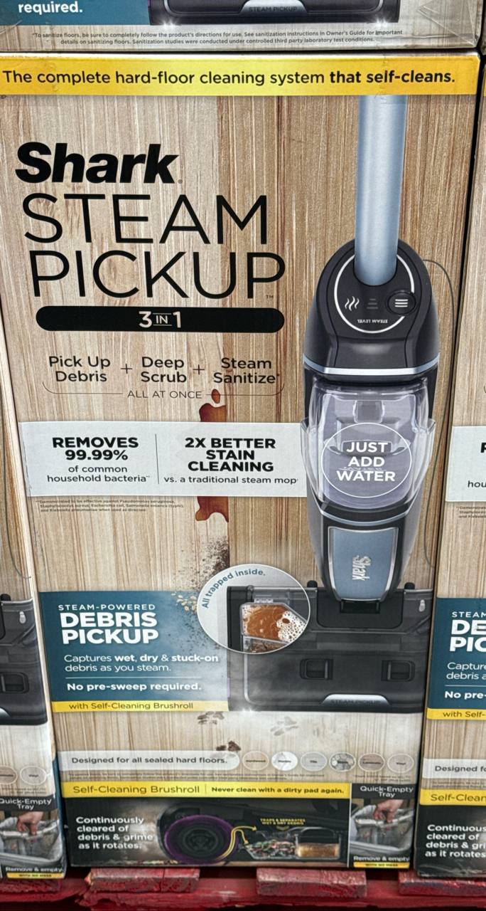 SHARK STEAM PICKUP