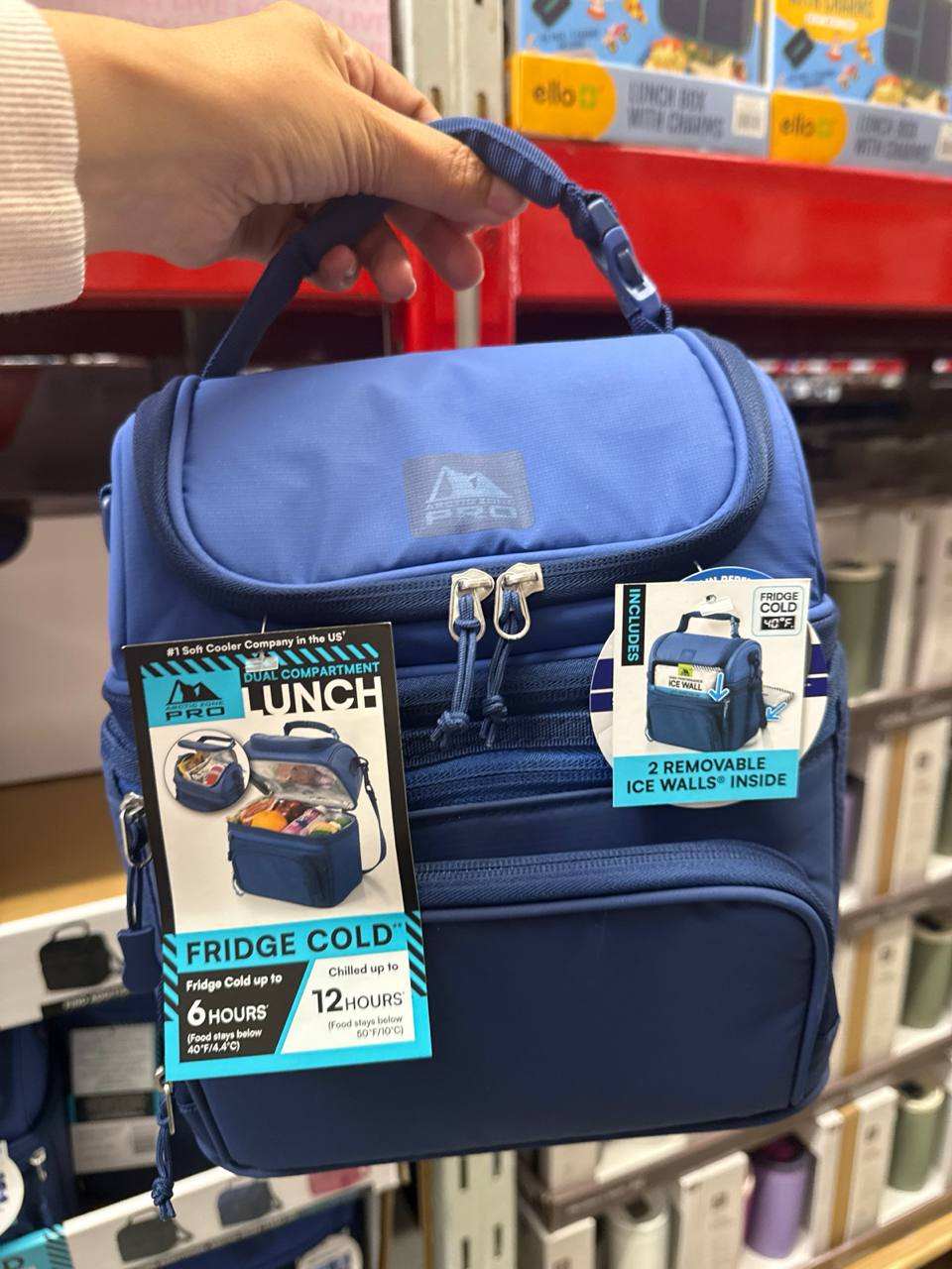 lancheira com alça extra