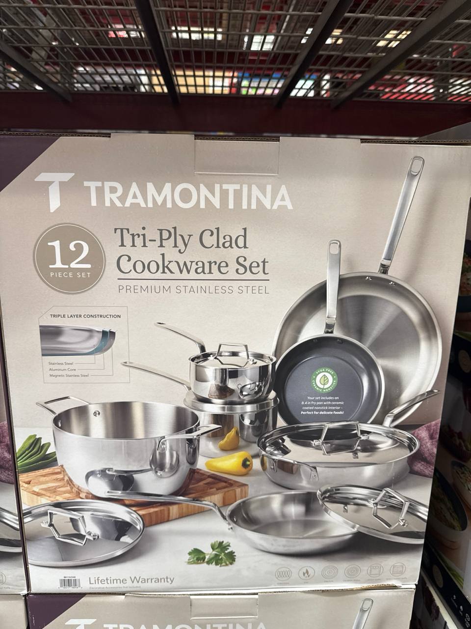 Jg de panelas 12pcs Tramontina