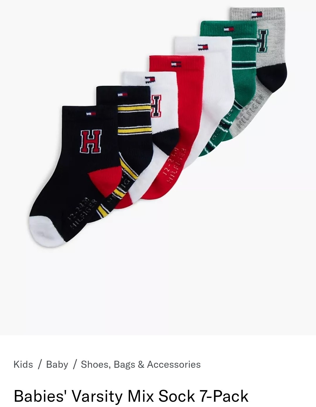 7 pack Sock
