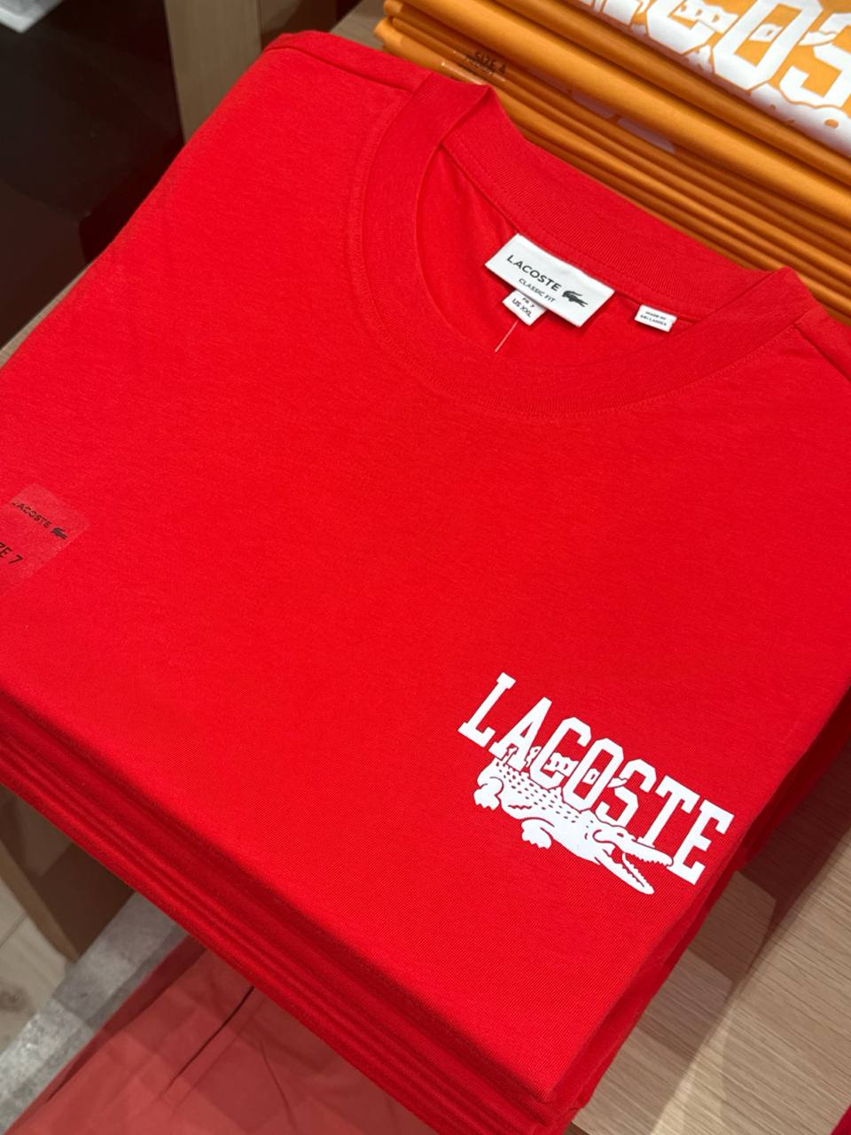 camiseta manga curta classic fit