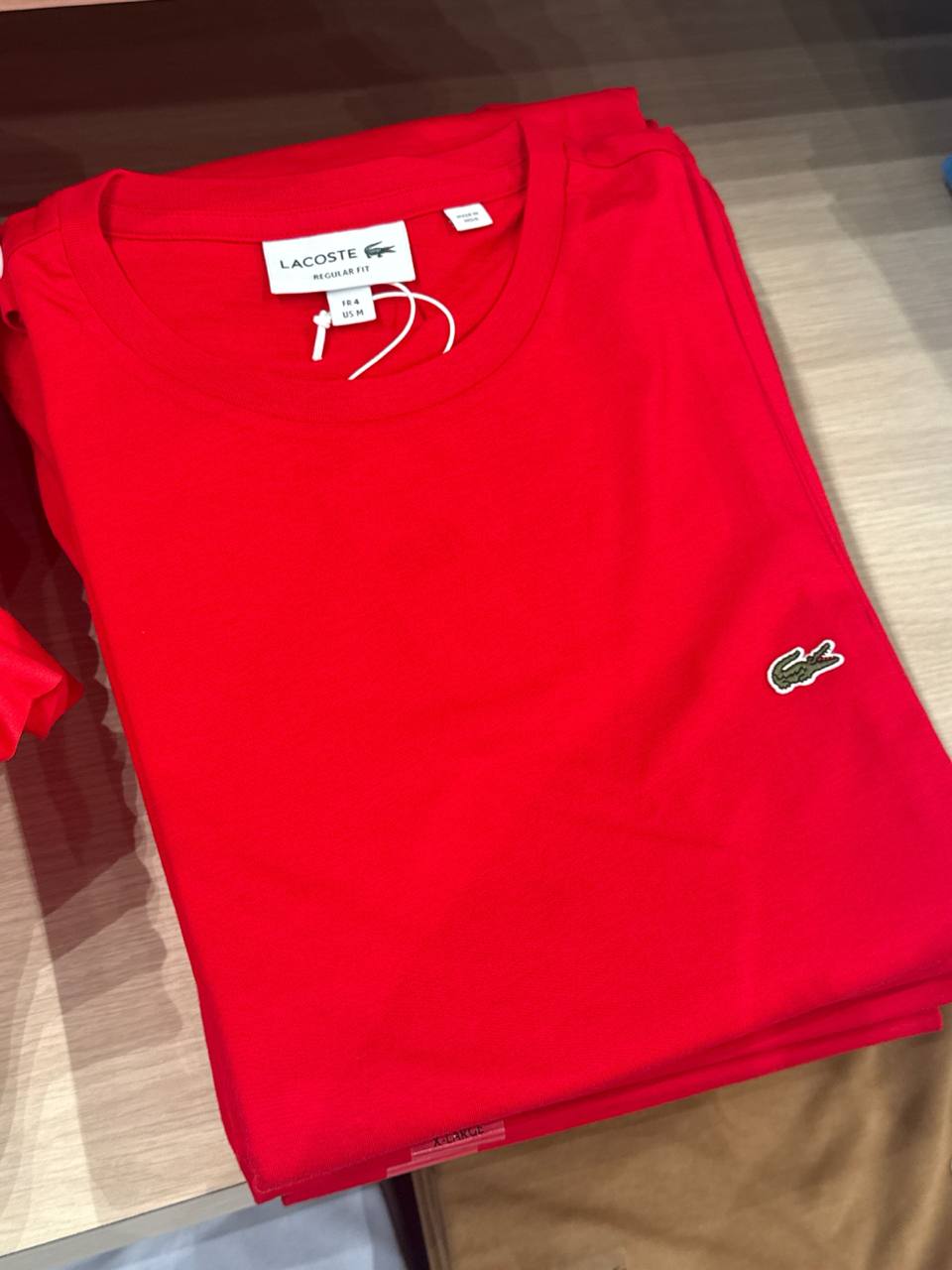 camiseta manga curta regular fit  cor única