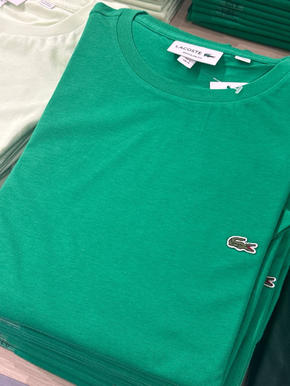 camiseta manga curta regular fit  cor única