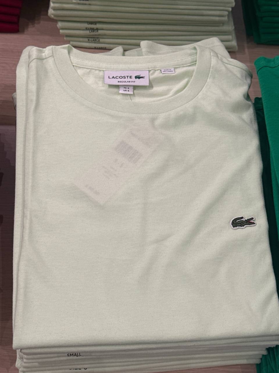 camiseta manga curta regular fit  cor única