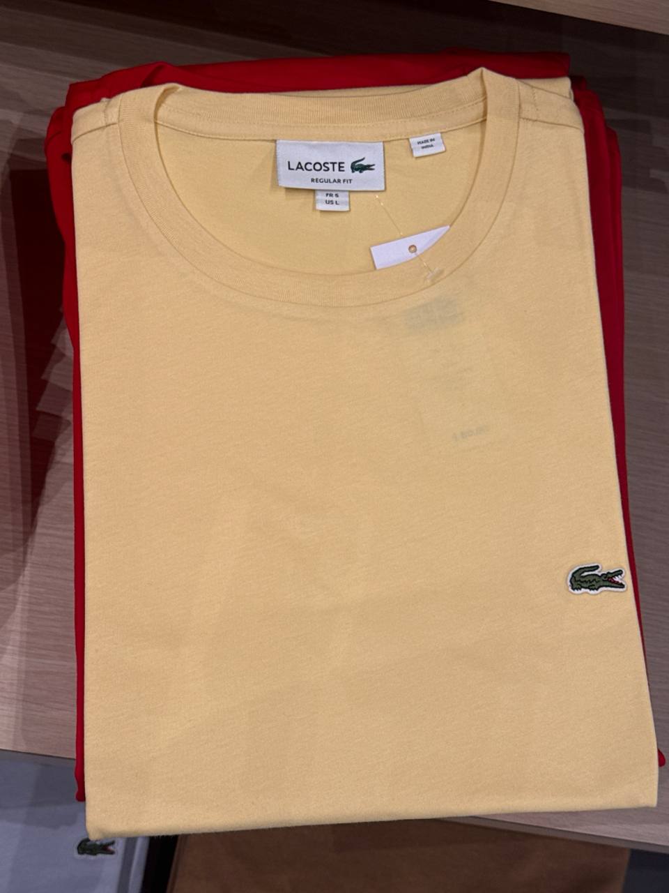 camiseta manga curta regular fit  cor única