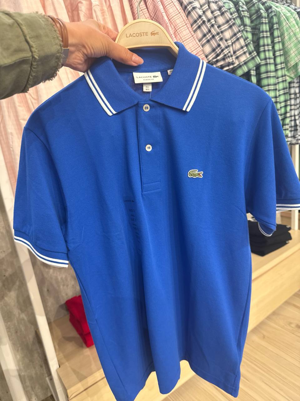 camiseta polo manga curta classic  fit