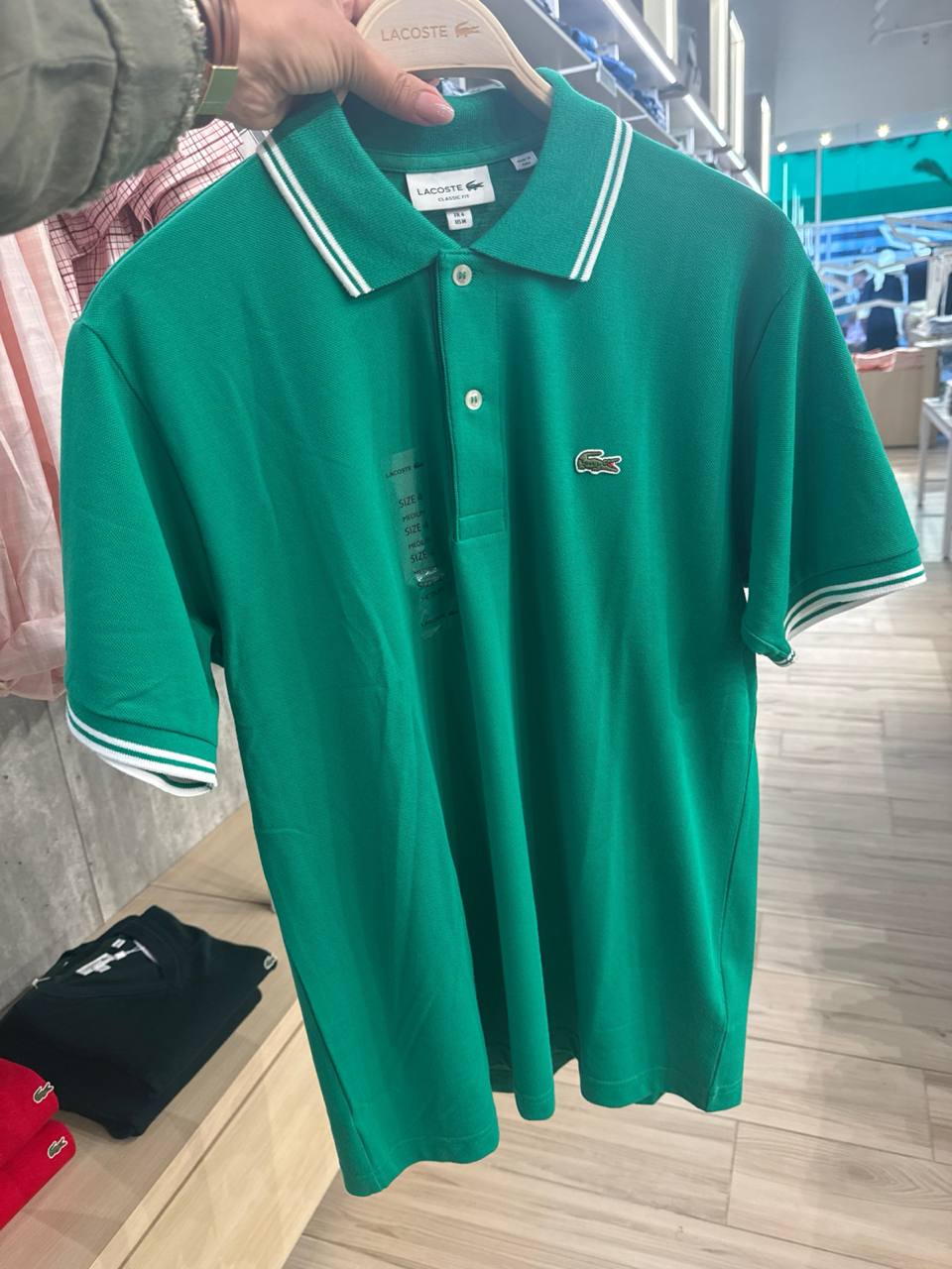 camiseta polo manga curta classic  fit