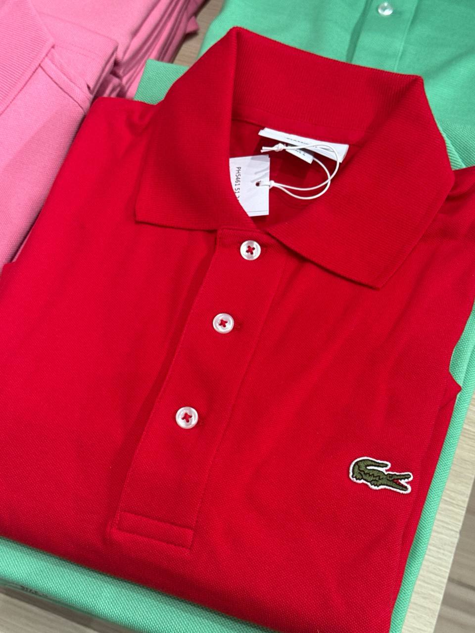 camiseta polo manga curta classic fit