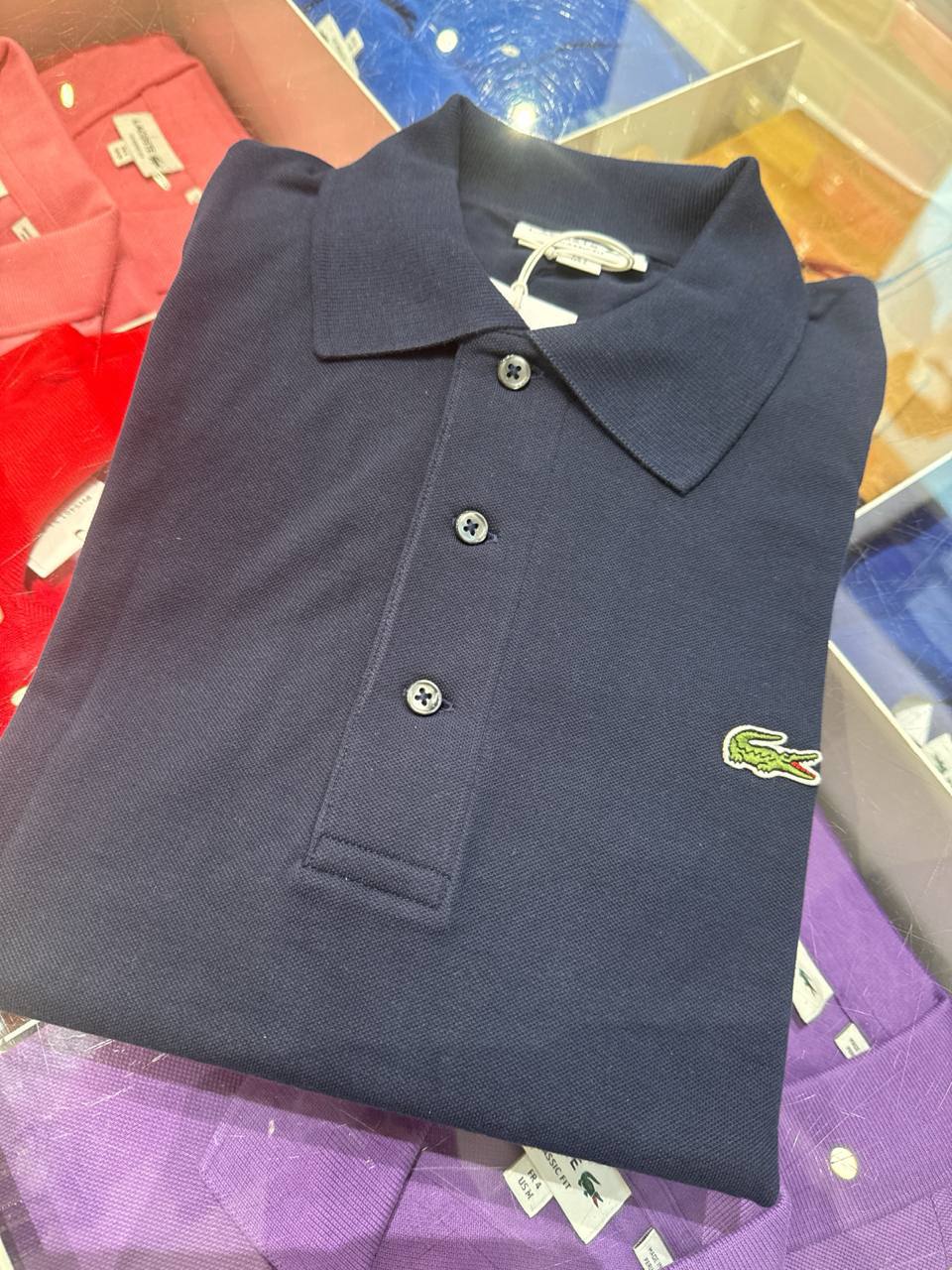 camiseta polo manga curta classic fit