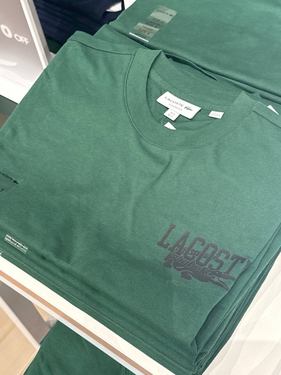 camiseta manga curta classic fit