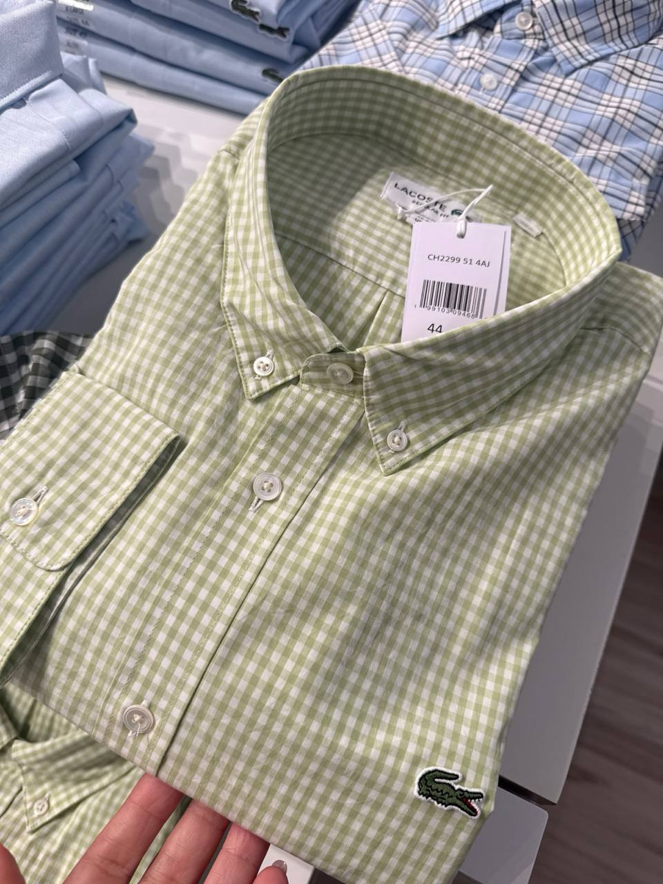 camisa manga longa regular fit