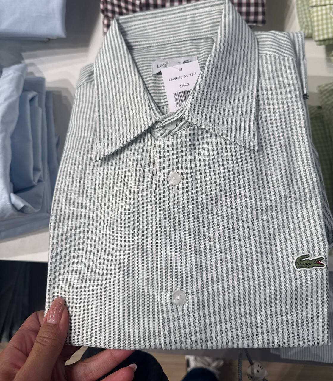 camisa manga longa regular fit