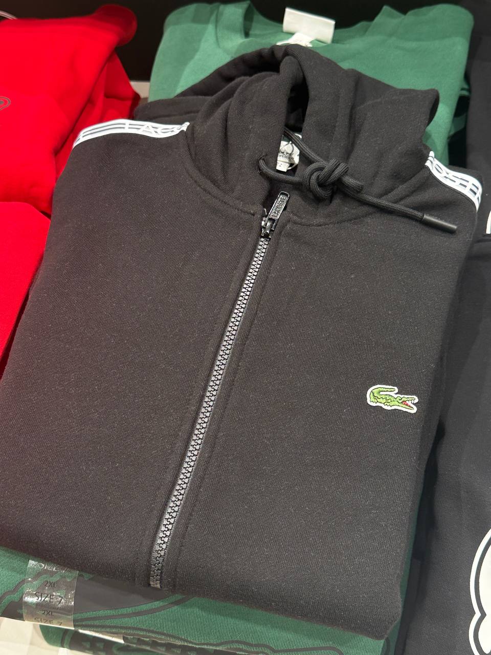 moletom com fleece e zíper classic fit