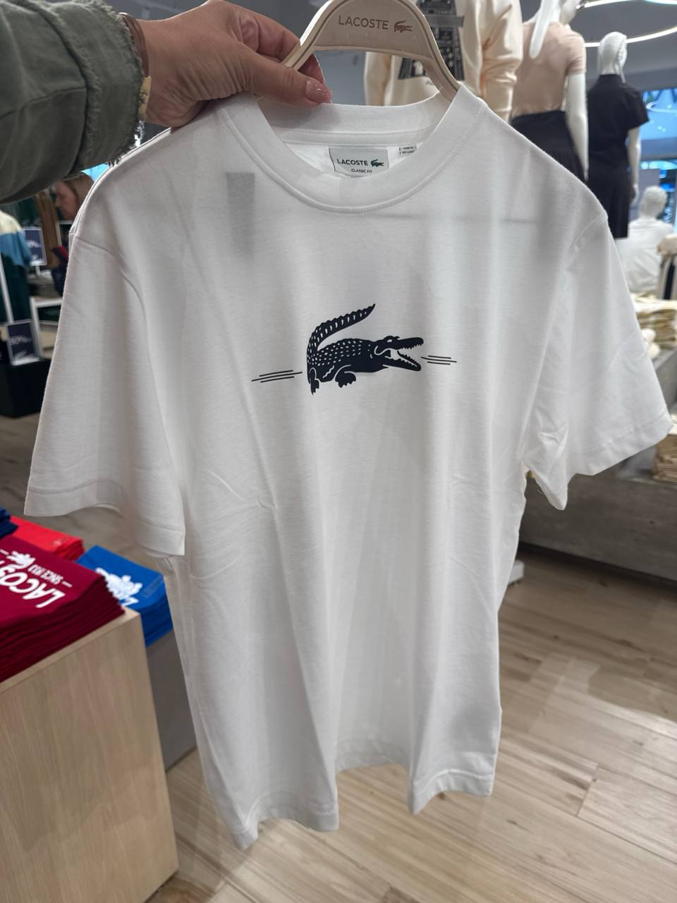 camiseta manga curta classic fit