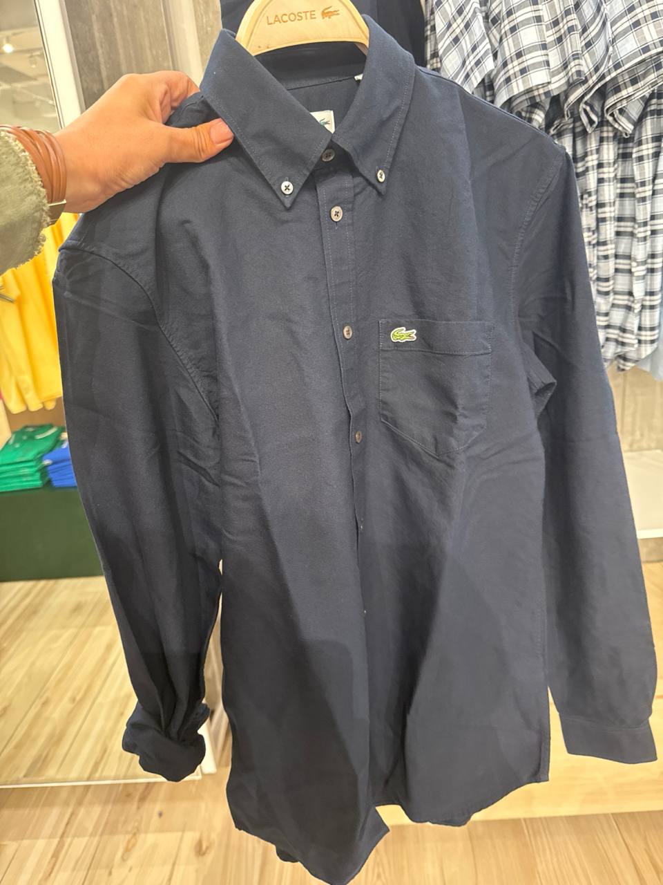 camisa manga longa regular fit