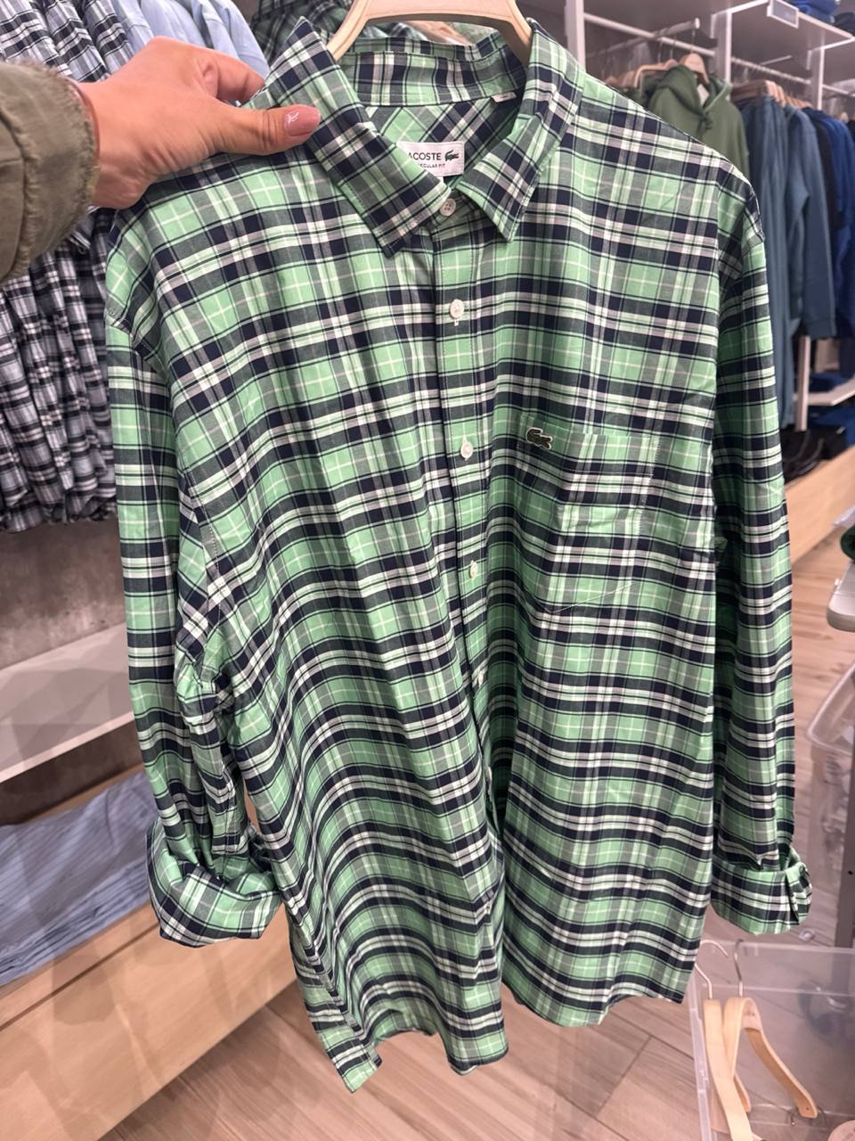 camisa manga longa regular fit