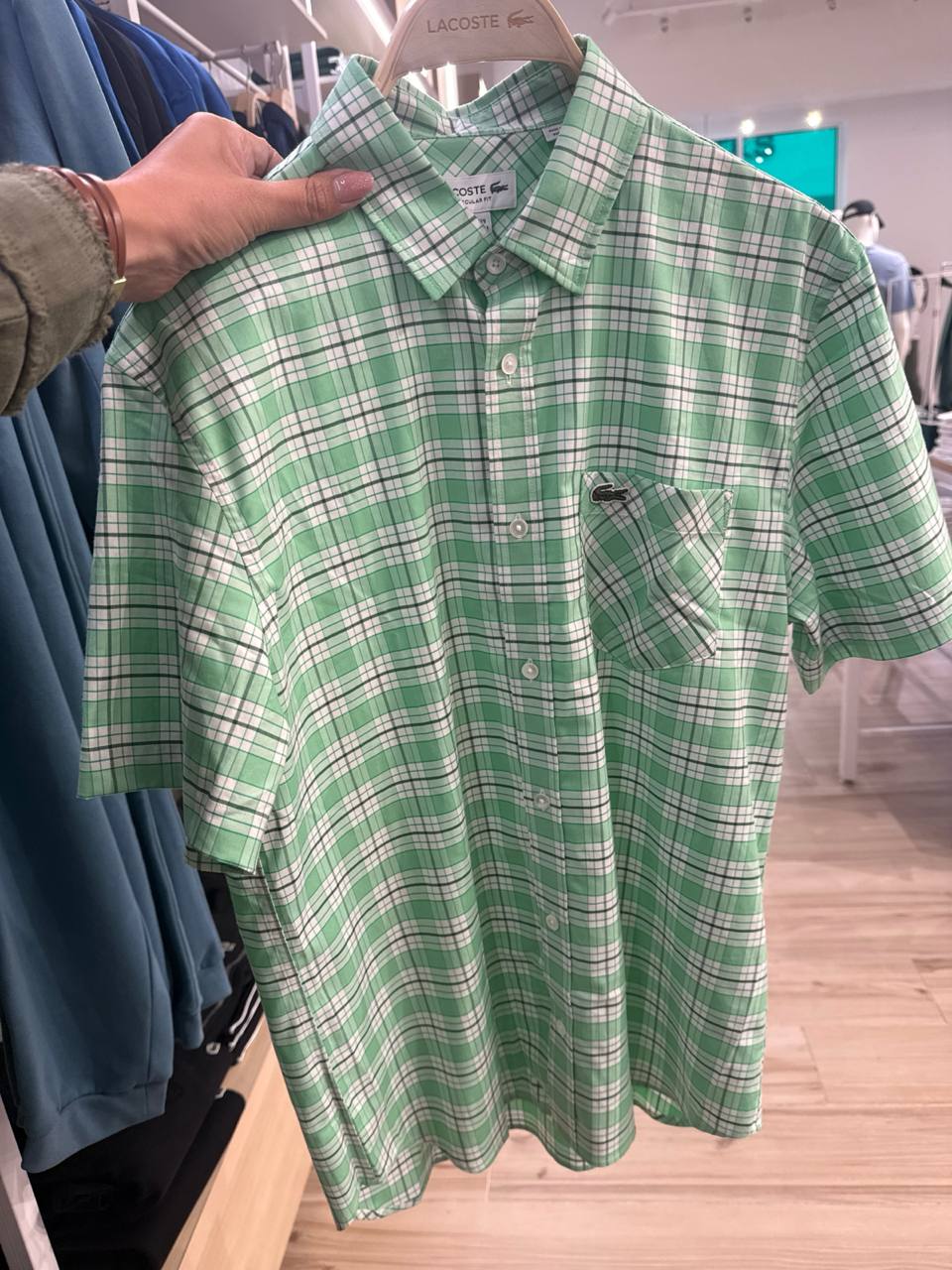camisa manga curta  regular fit