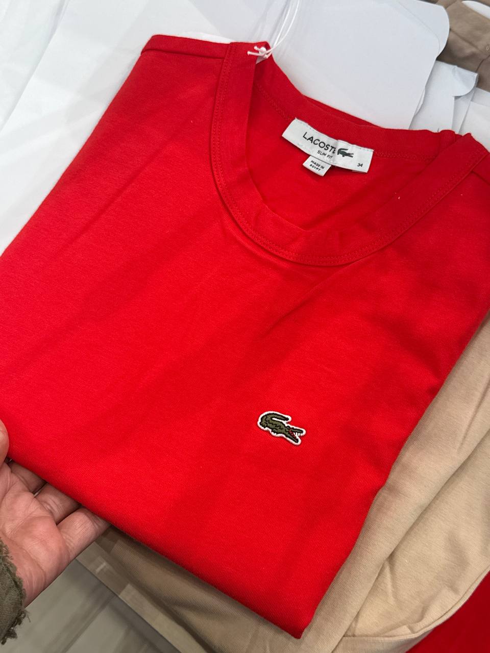 camiseta manga curta slim fit