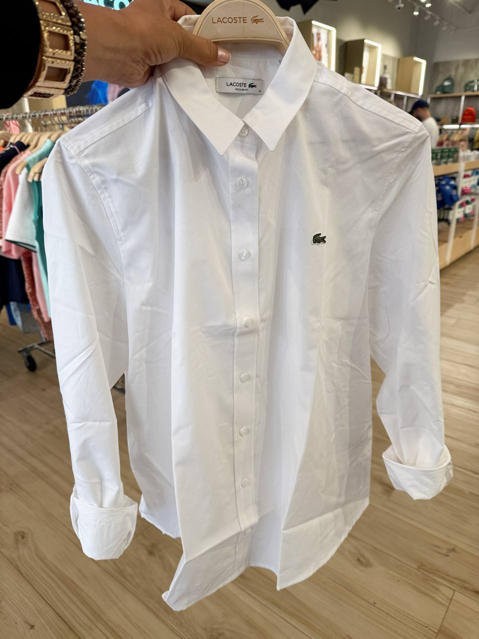 camisa manga longa Regular  fit