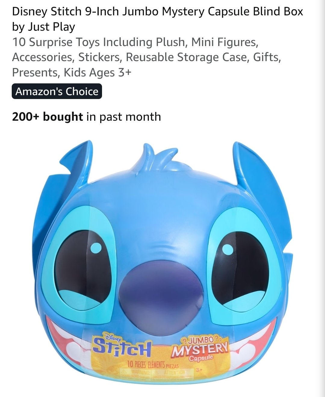 Stitch Mystery Capsule