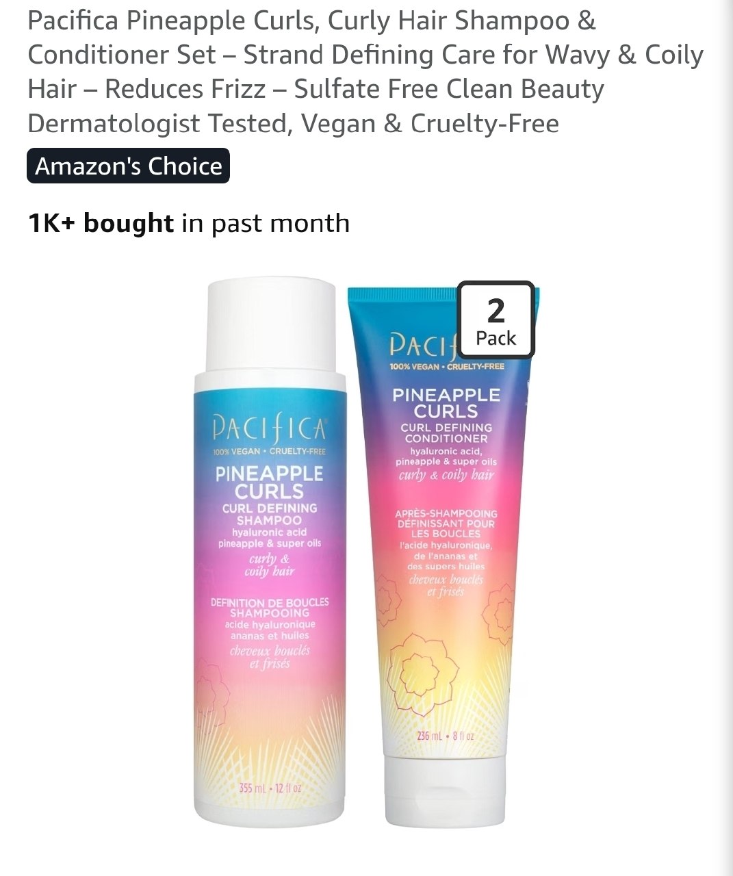 Shampoo & Conditioner