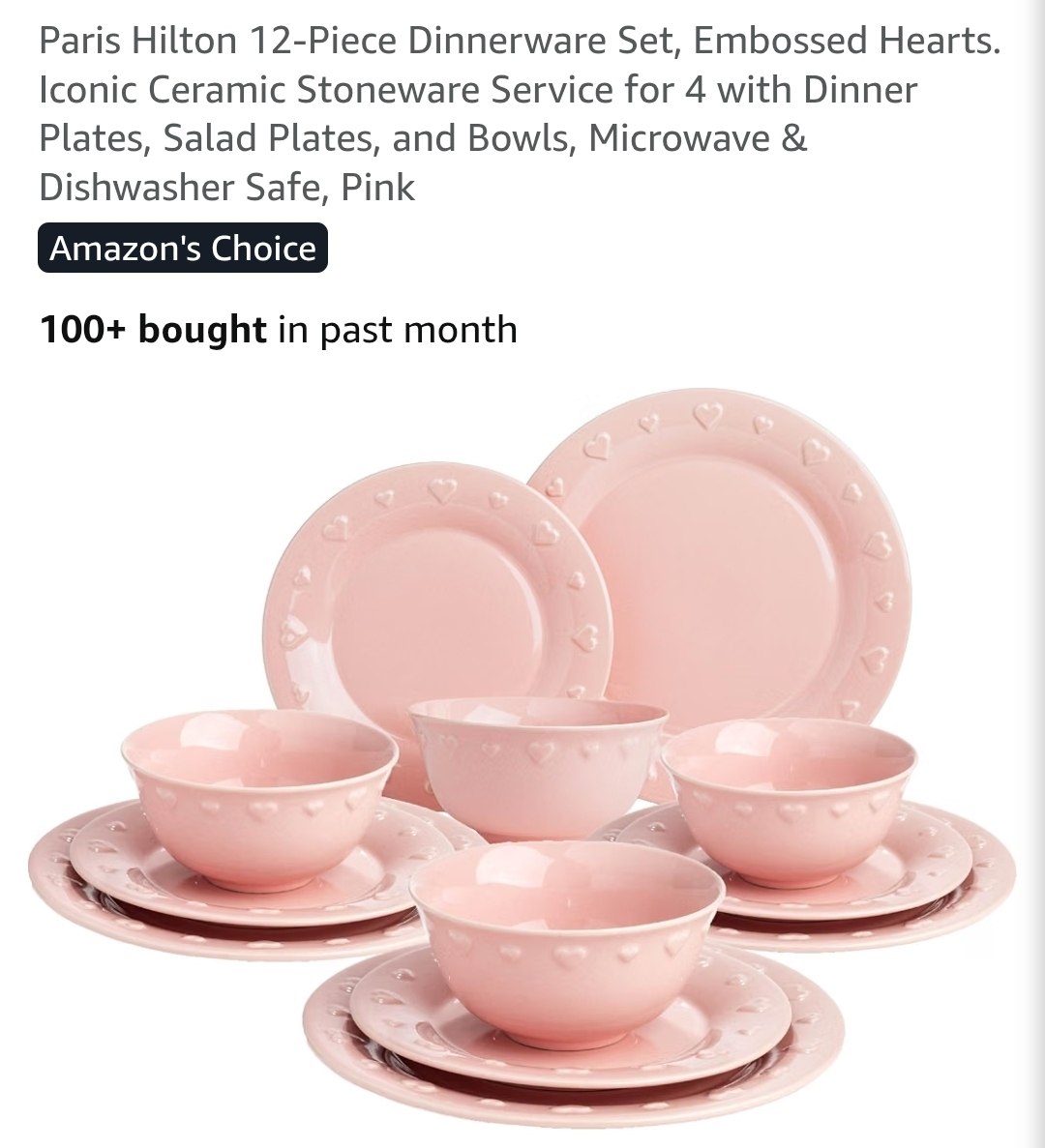 Dinnerware Set