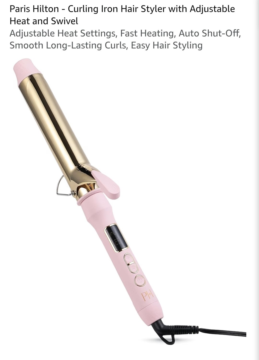 Curling Iron Hair Styler