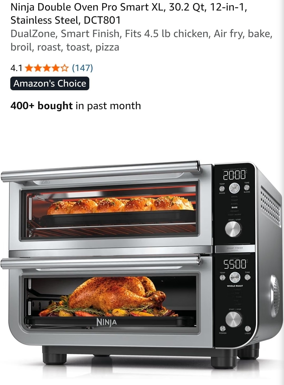 Double Oven