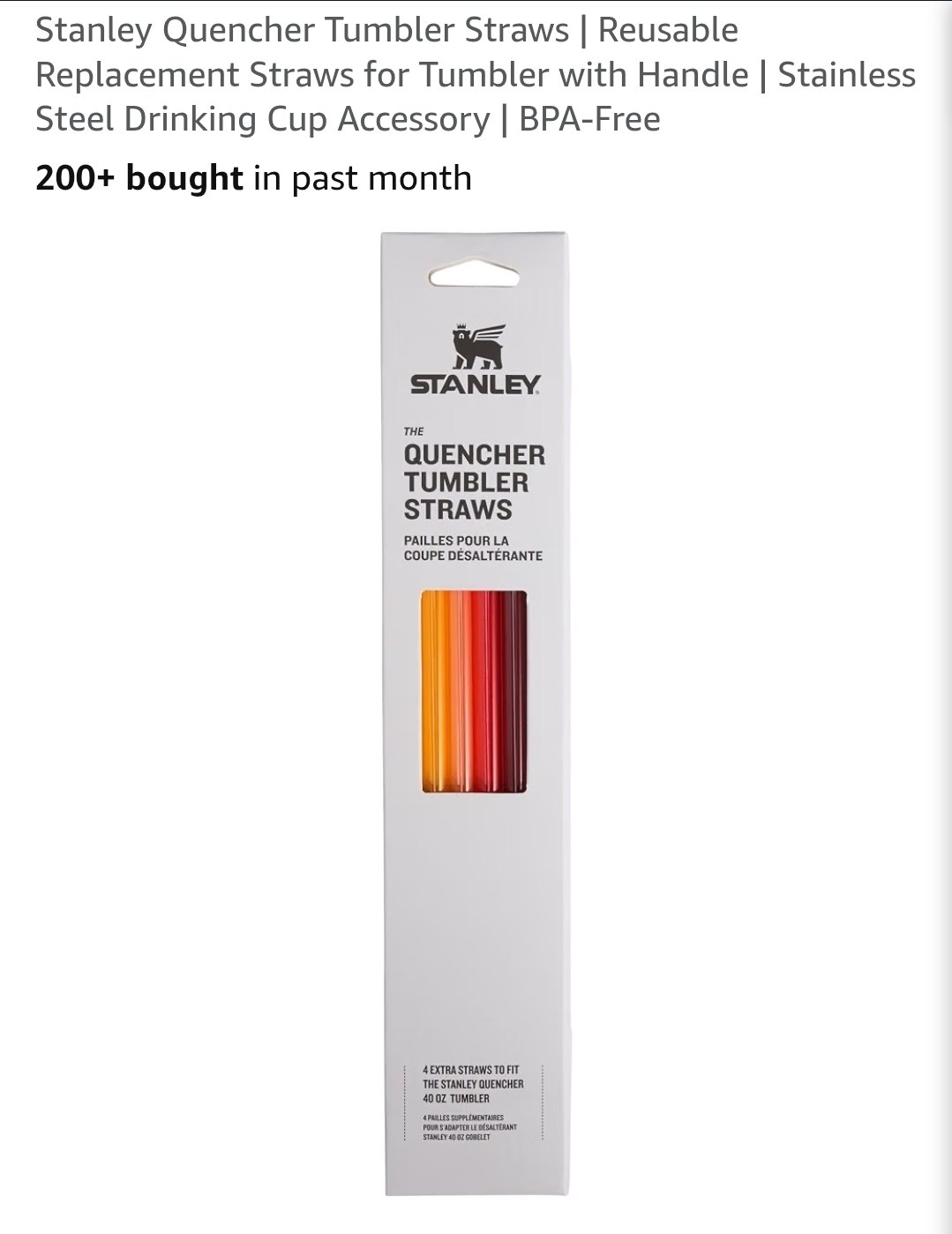 Tumbler Straws