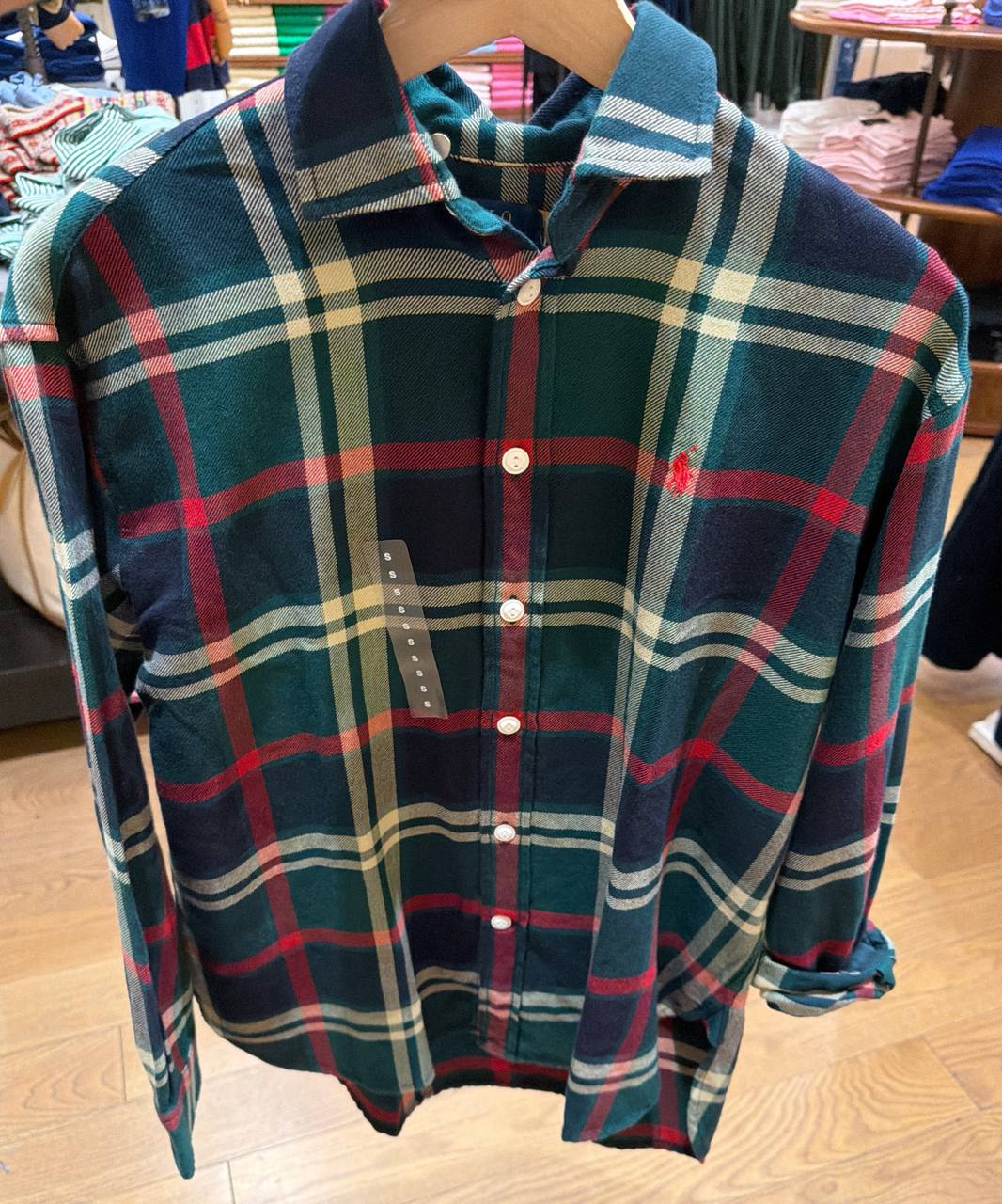 Camisa Flanelada manga longa