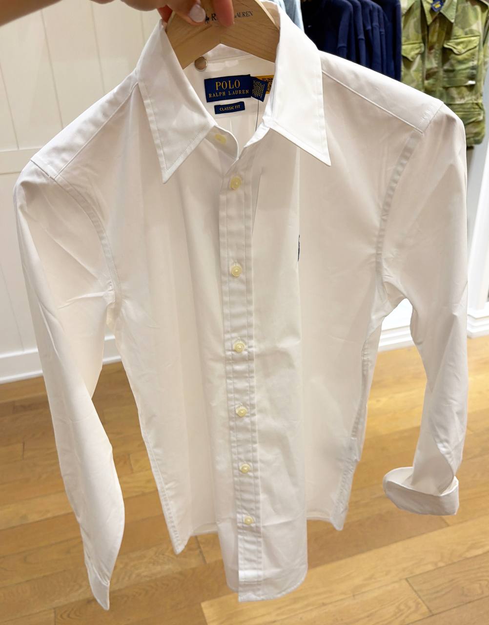 camisa manga longa OXFORD