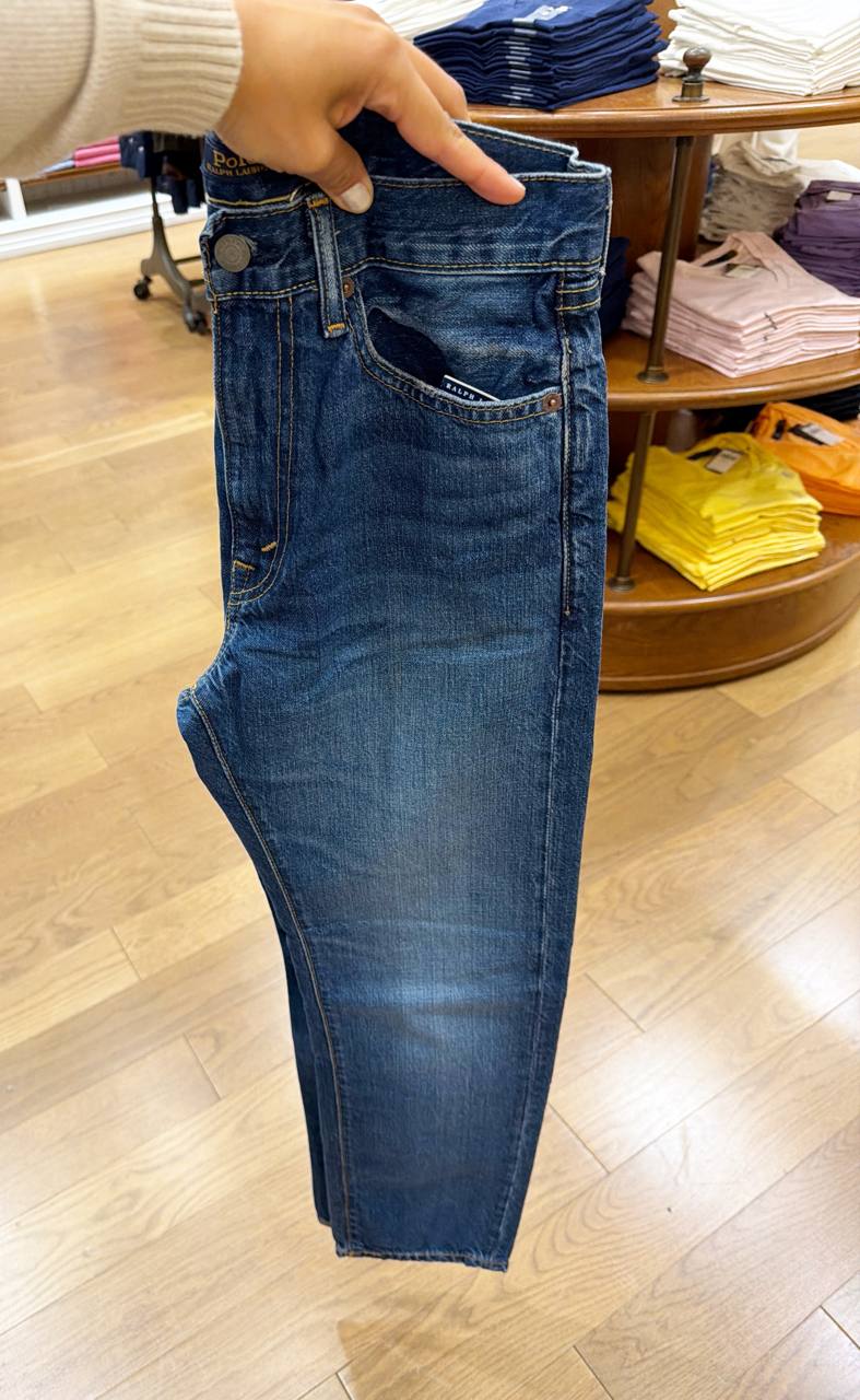 Calça Relaxed Straight Denim