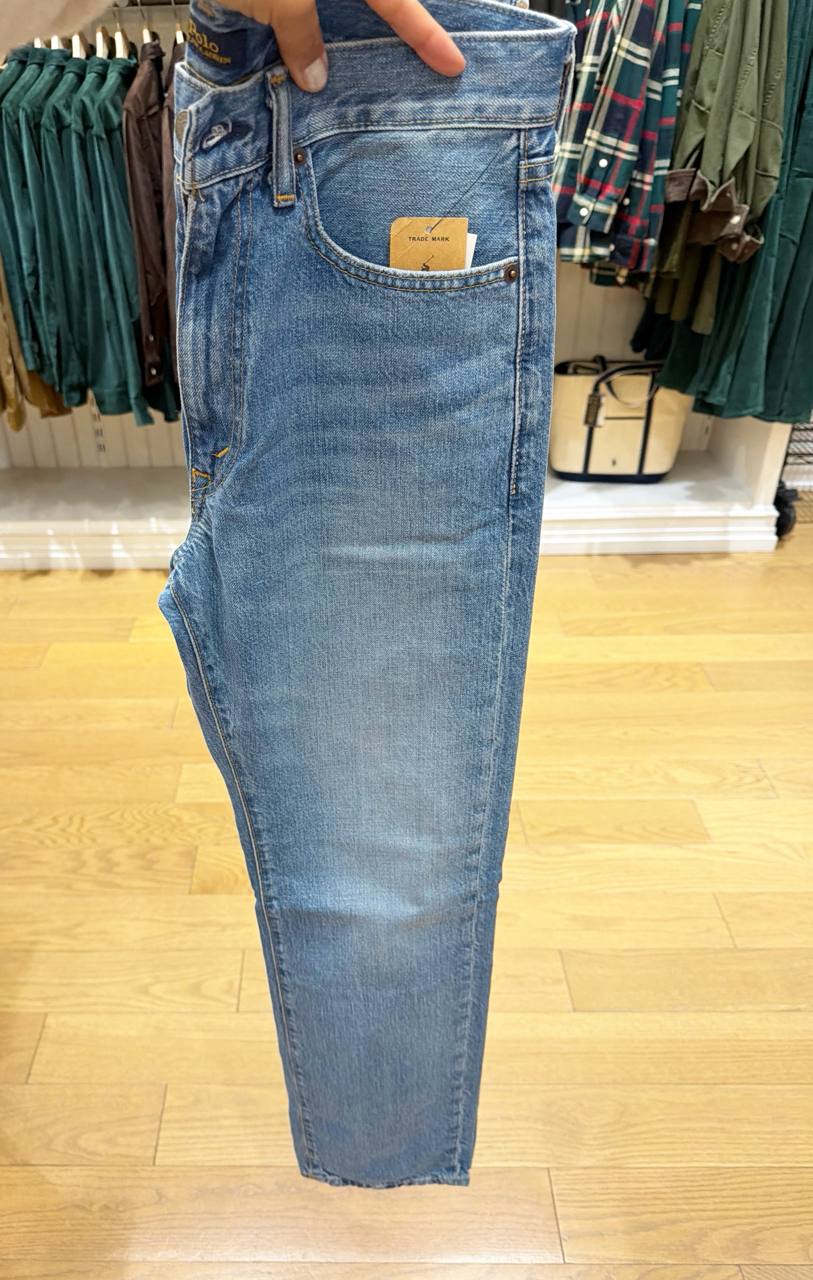 Calça Relaxed Straight Denim