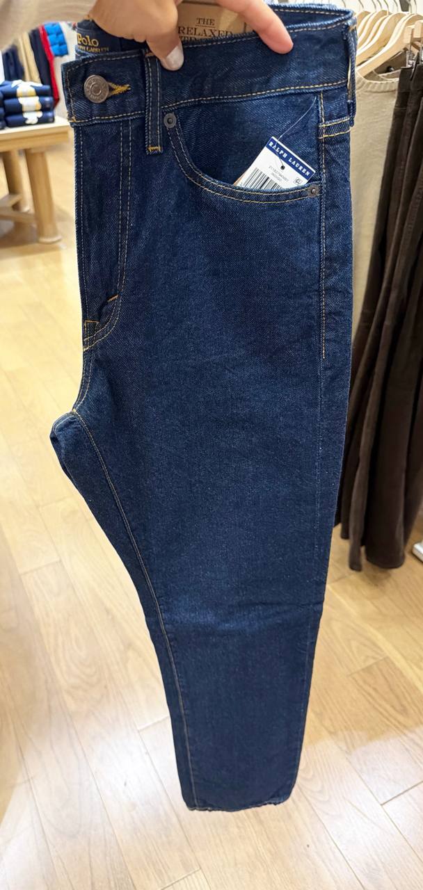 Calça Relaxed Straight Denim
