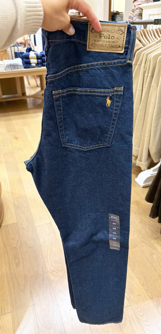 Calça Relaxed Straight Denim